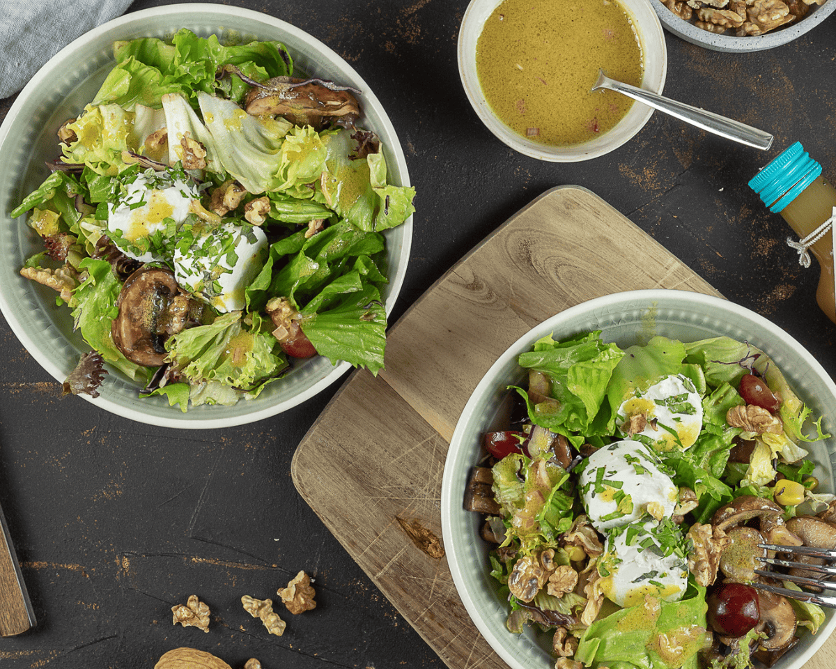 Welche Essige passen am besten zu einem Ziegenkäse-salat?