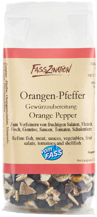 Orangenpfeffer im Nachfüllbeutel