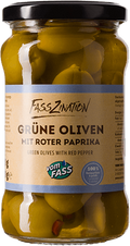 
                                Oliven mit Paprika
                            