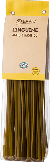 Linguine Aglio & Basilico - Knoblauch & Basilikum