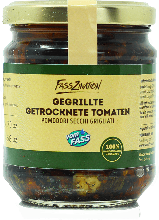 Gegrillte getrocknete Tomaten
