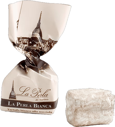 Trüffelpralinen La Perla Bianca