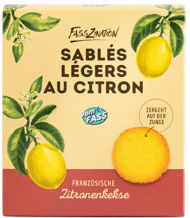 
                                Sablés légers au citron
                            