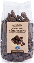 
                                Kürbiskerne dragiert mit Kaffee
                            