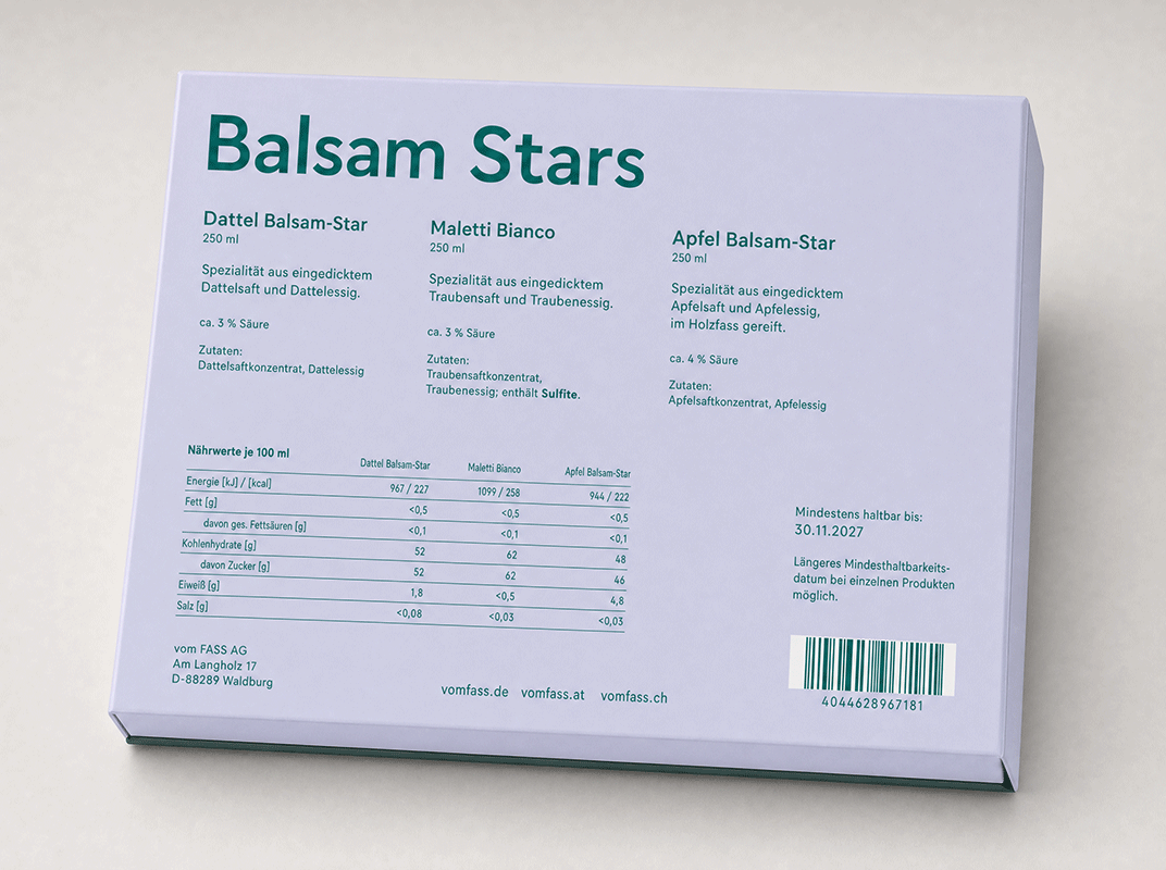 Geschenkset Balsam Stars