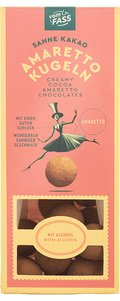 Sahne-Kakao-Amaretto-Kugeln