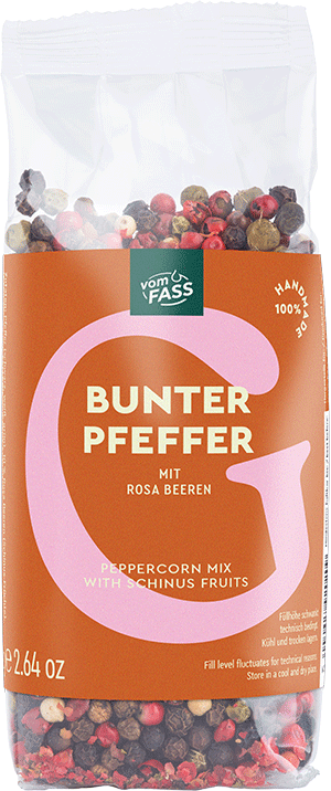 Bunter Pfeffer mit Rosa Beeren im Nachfüllbeutel