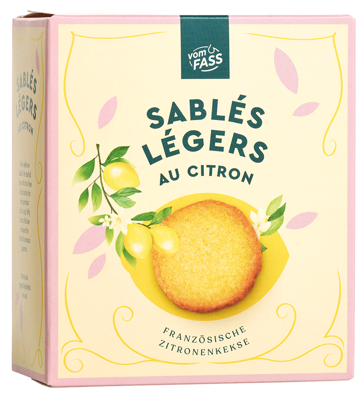 Sablés légers au citron