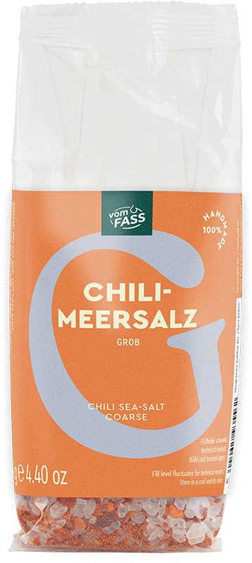 Chili-Salz im Nachfüllbeutel