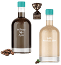 Kaffee Duo - Latte Macchiato Likör + Cold Brew Coffee Liqueur + Trüffelpralinen Moka Bundle