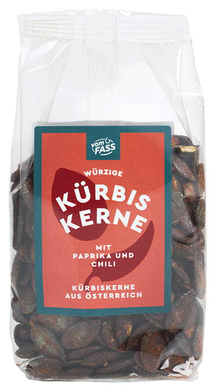 Steirische Kürbiskerne mit Paprika Chili