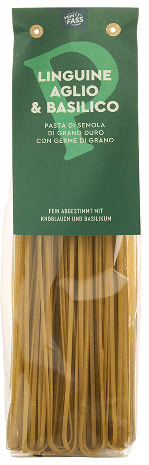 Linguine Aglio & Basilico - Knoblauch & Basilikum