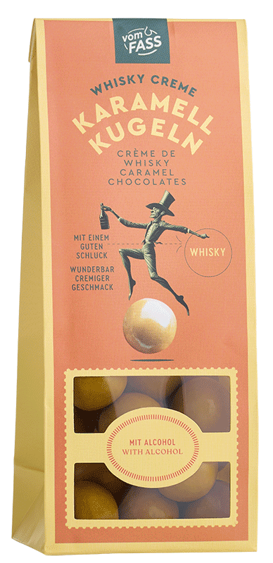 Whisky-Creme-Karamell-Kugeln