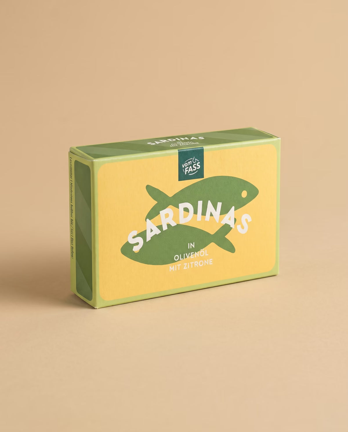 Sardinen in Olivenöl mit Limone