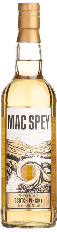 
                                Speyside Blended Malt Scotch Whisky "Mac Spey", 8 Jahre (700 ml)
                            