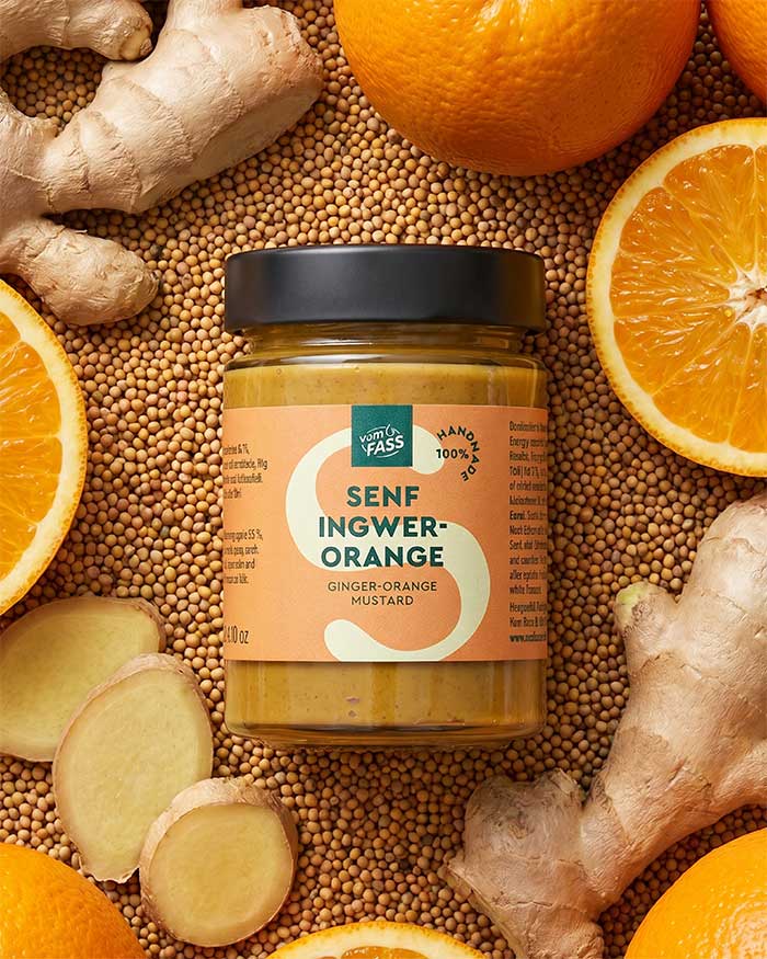 Senf Ingwer-Orange