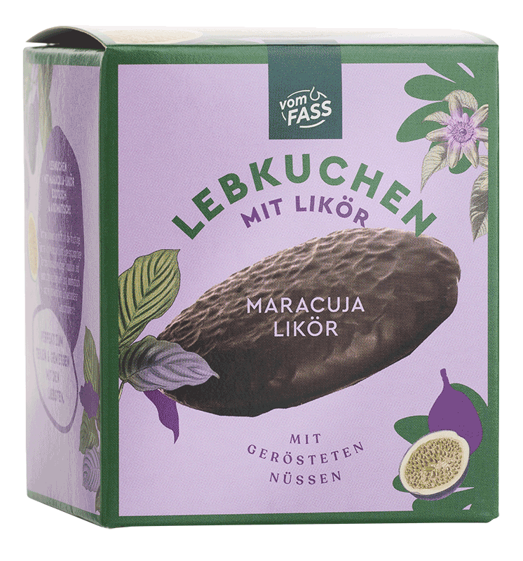 
                                Lebkuchen  mit Maracujalikör
                            