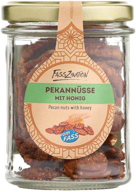 Pekannüsse mit Honig