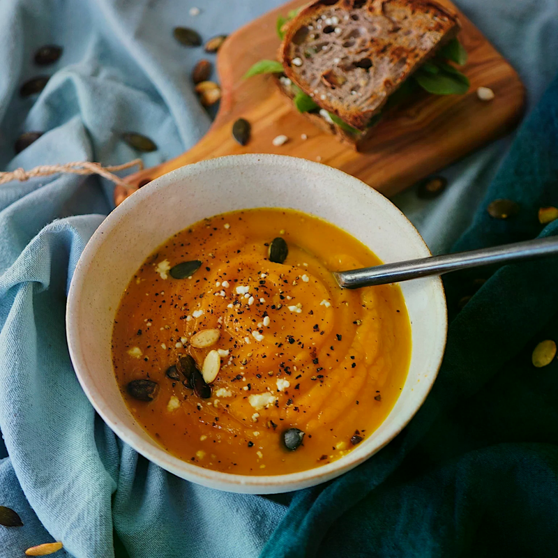 Butternutkürbis-Suppe