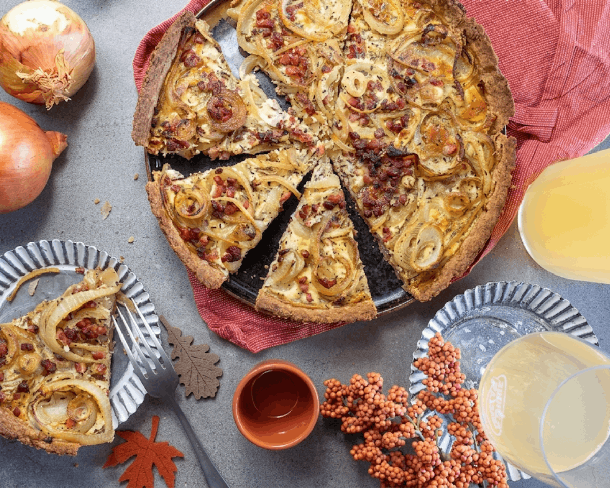 Rheinischer Zwiebelkuchen 