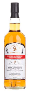 
                                Speyside Single Malt Scotch Whisky Distilled at a Secret Speyside (M) Distillery 13 Jahre (700 ml) 
                            