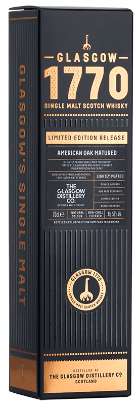 Glasgow1770 "American Oak" vF Single Malt Scotch Whisky