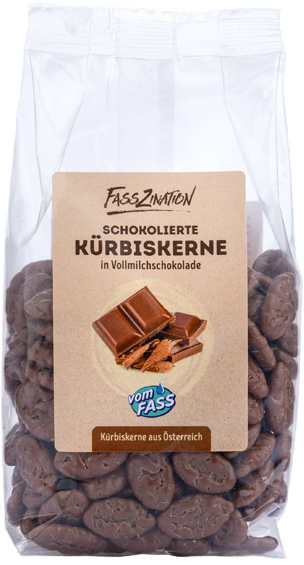 Steirische Kürbiskerne mit Milchschokolade | vomFASS